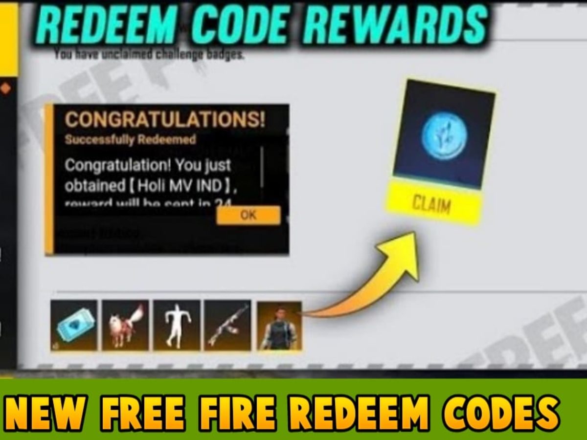Free fire reward