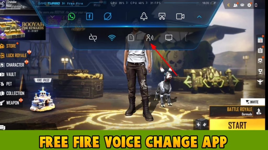 Free Fire Voice Change App