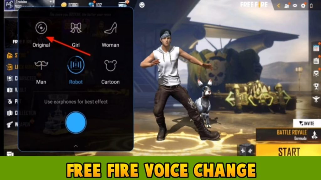 Free Fire Voice Changer
