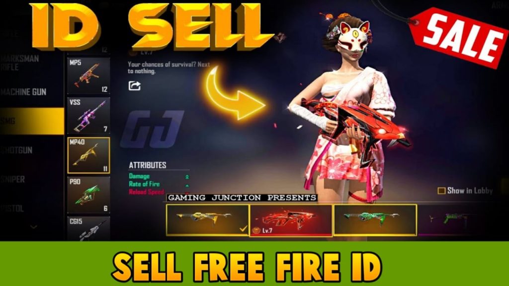 free fire id