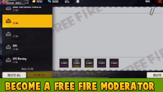 How To Become Free Fire Moderator
