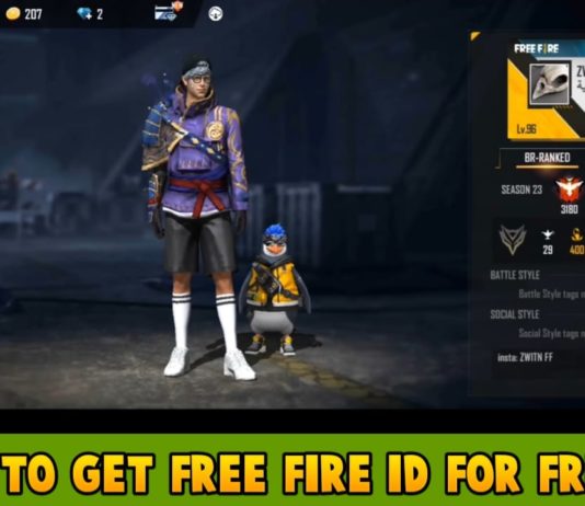 How To Get Free Fire ID For Free