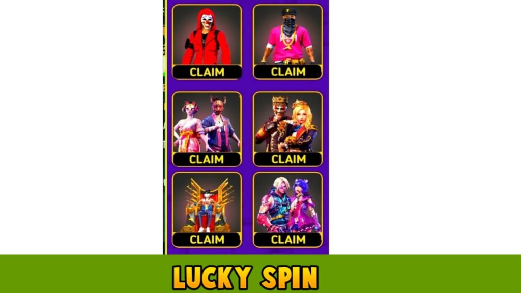 Lucky Spin - Best app for free fire diamonds