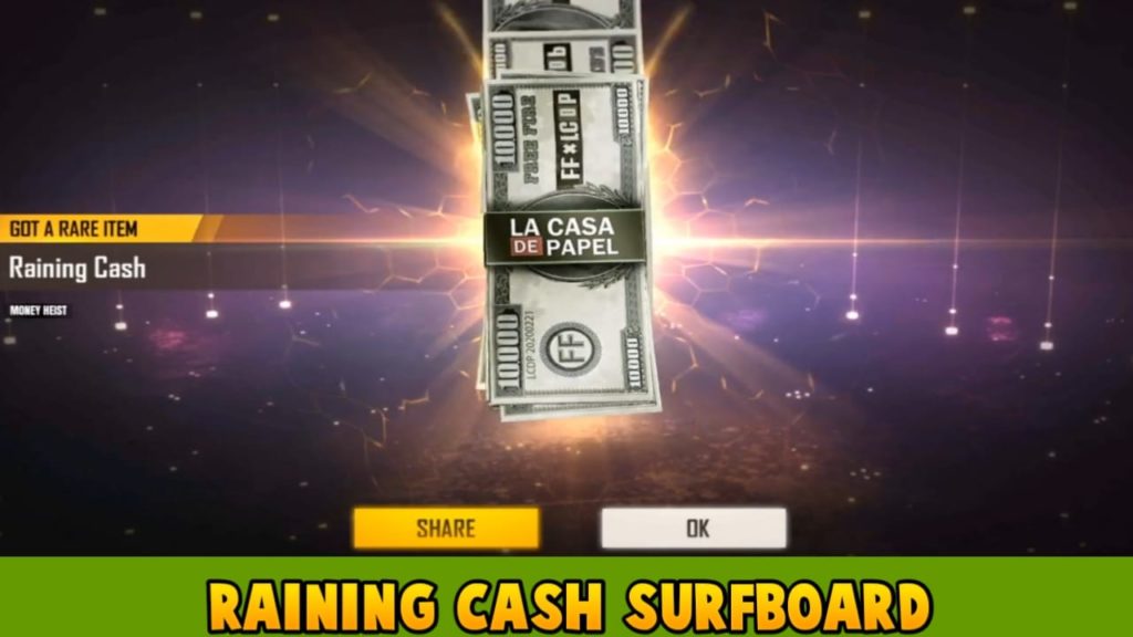 Raining Cash Surfboard 