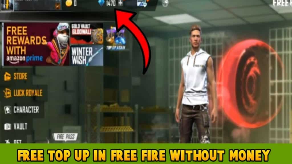 Top up in free fire without money