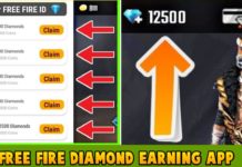 10 Best Free Fire Diamond Earning Apps