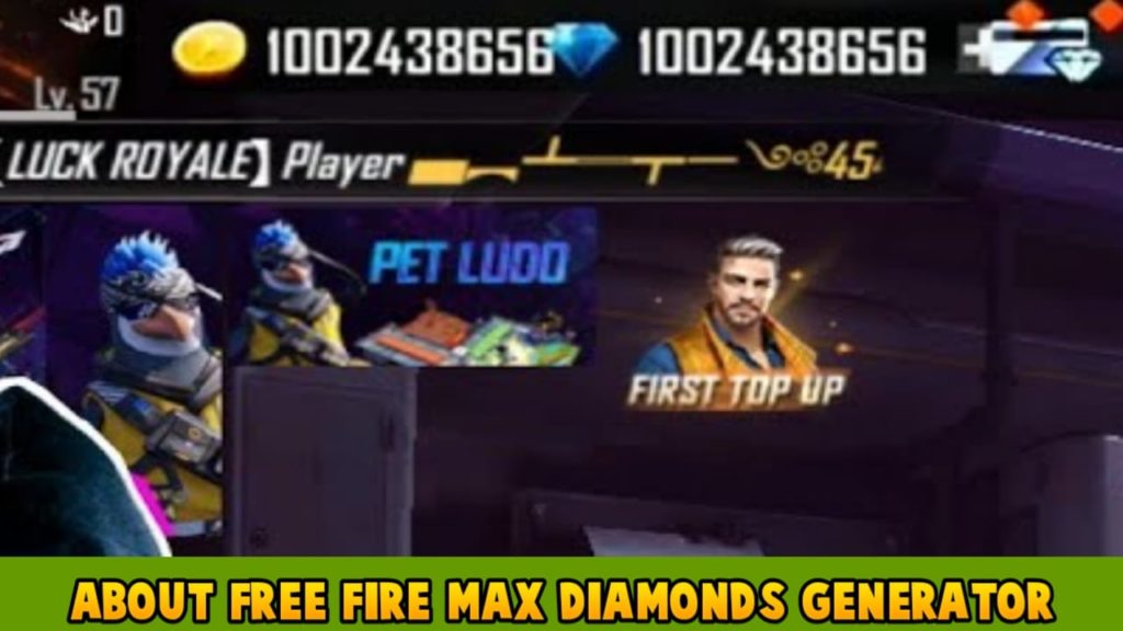 About Free Fire Max Diamond Generator