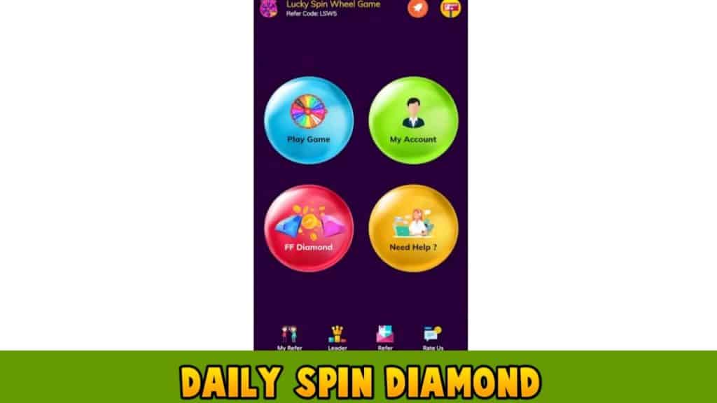 Daily Spin Diamond