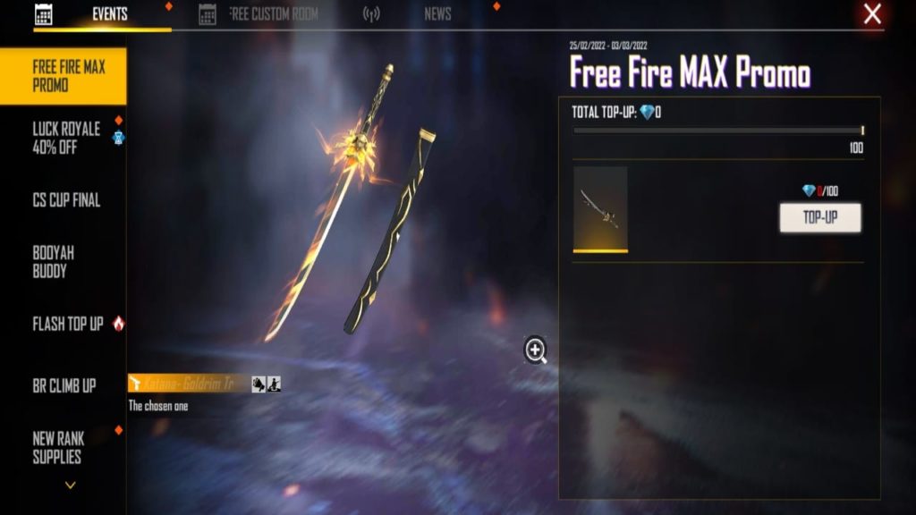 Free Fire Max Promo 