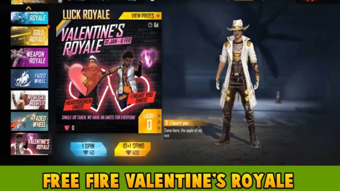 Free Fire Valentine's Royale