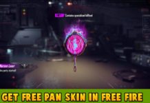 How To Get Free Pan Maroon Laser Skin In Free Fire