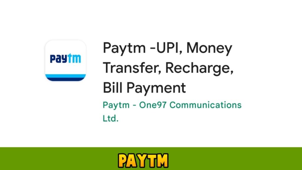 Paytm app