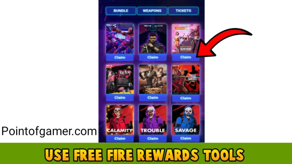 Use Rewards FF Tools