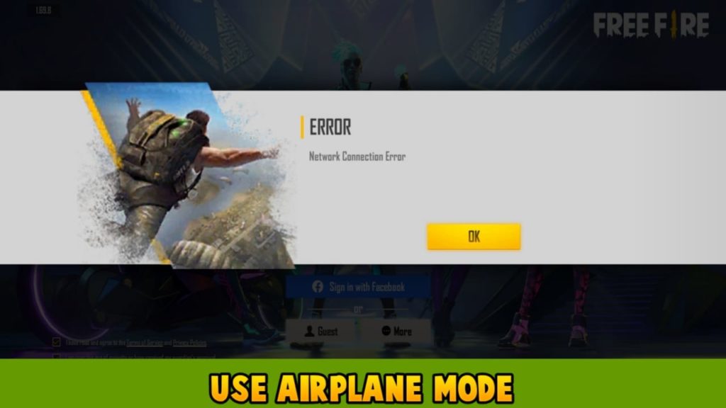 Use the airplane mode