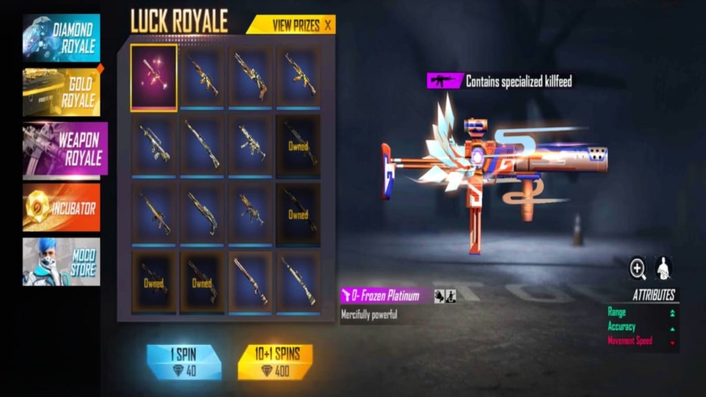 Weapon Royale Event