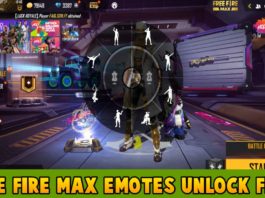 Free Fire Max Emotes Unlock Free