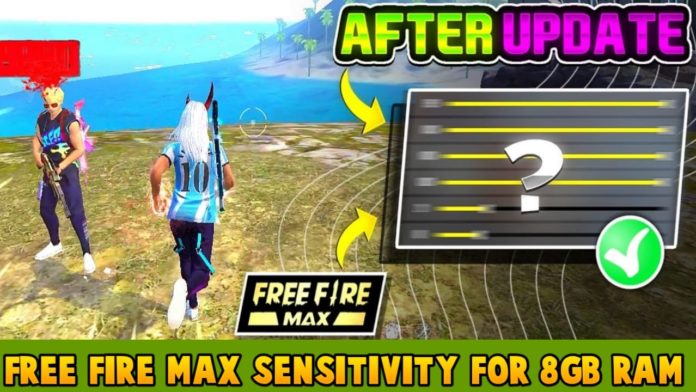 Free Fire Max Sensitivity For 8GB Ram