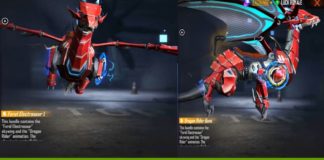Upcoming Skywing Skin In Free Fire Max Feral Electrasaur