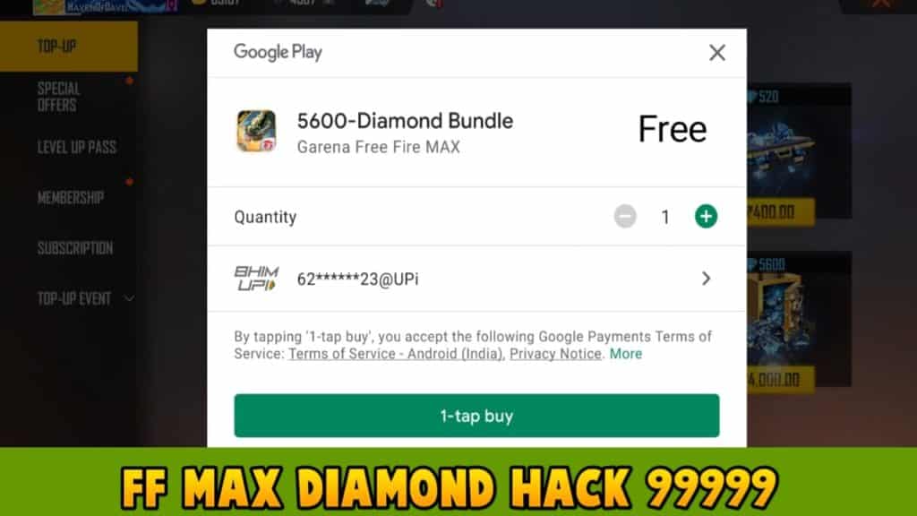 FF Max Diamond Hack 99999 Free Fire Max Diamond Hack 99999