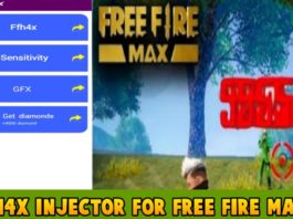 FFH4X Injector For Free Fire Max Latest Version Download