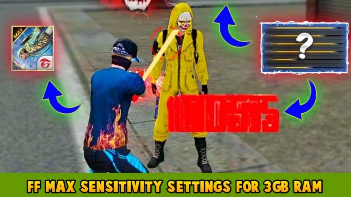 Free Fire Max Sensitivity For 3 GB Ram Increase Your Headshot Accuracy