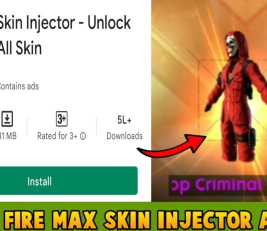 Free Fire Max Skin Injector Download Latest FF Max Skin Injector Tool