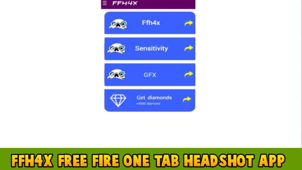 New Free Fire One Tap Headshot APK