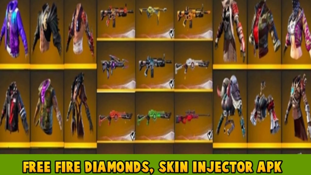 New Real Free Fire Diamond and Skin Injector APK 2022