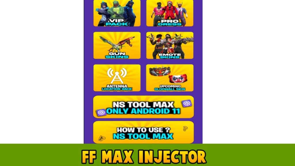 Ns Tool Pro FF Max Injector