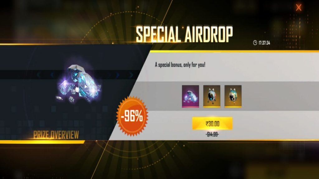 Three Methods To Get Special Airdrop In Free Fire Daily