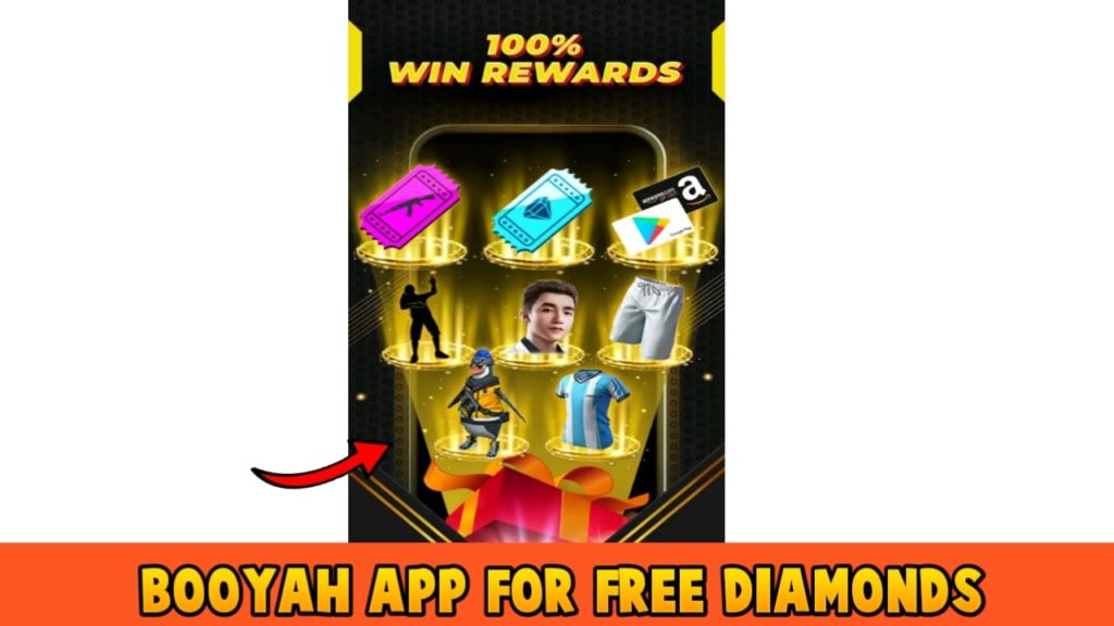 Booyah App For Free Fire Diamonds