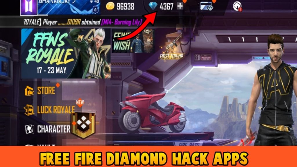 Free Fire Diamond Hack Apps