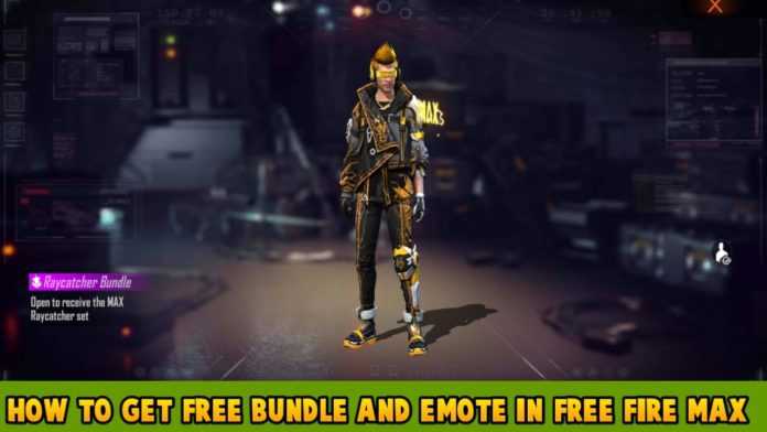 How To Get Free Bundle And Emote In Free Fire Max