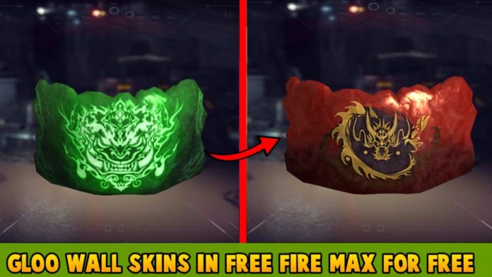 How To Get Free Gloo Wall Skins In Free Fire Max 2022