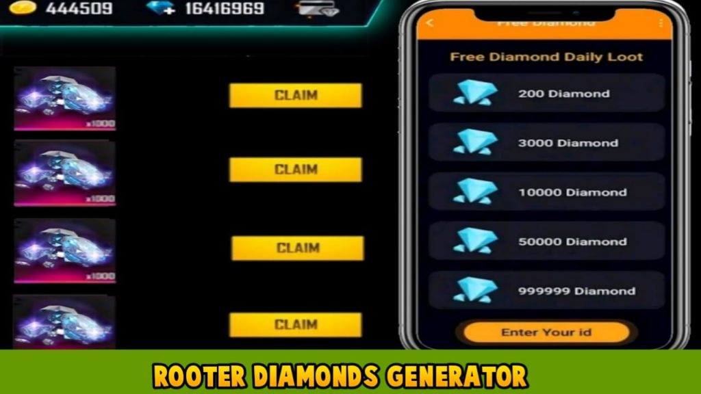 Rooter Diamond Generator Without Human Verification