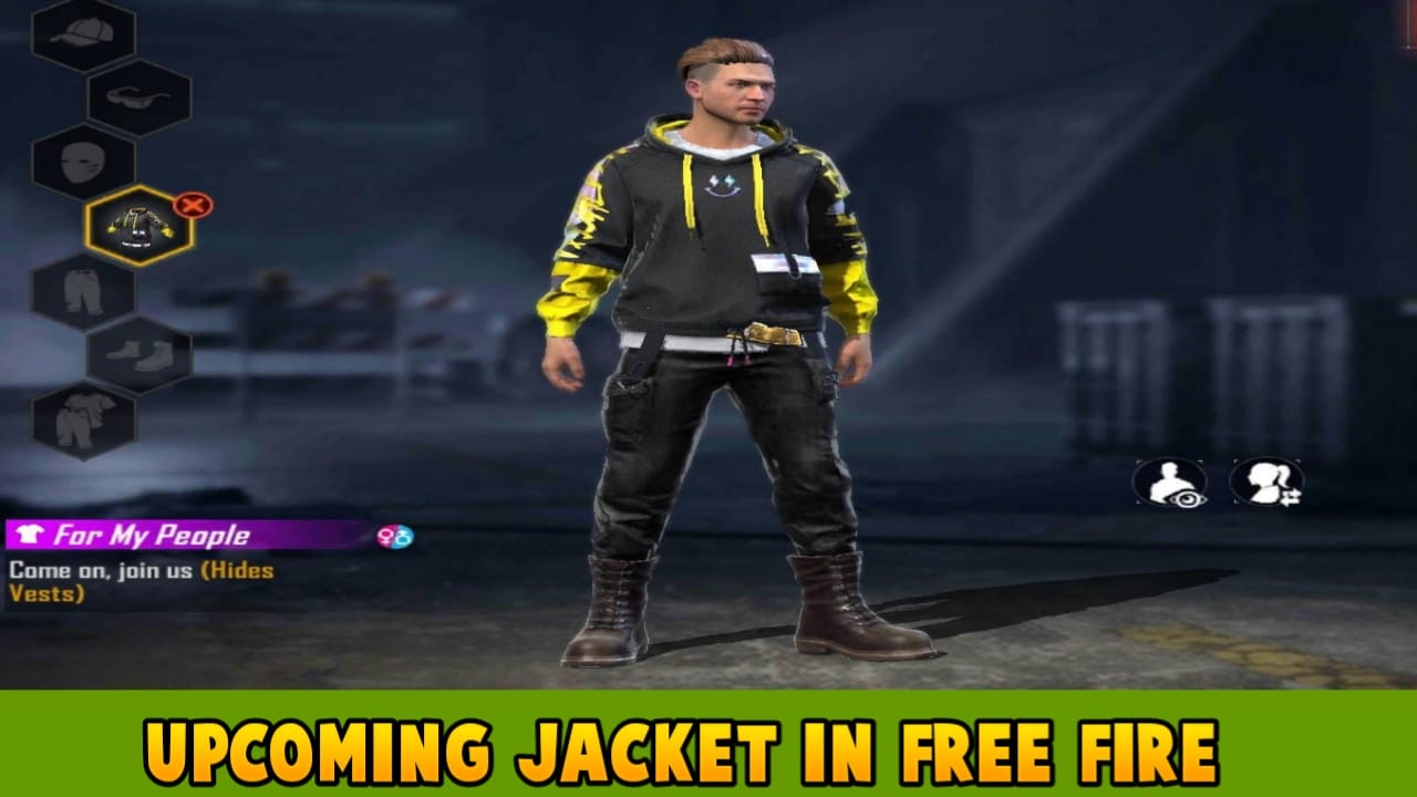 Garena Free Fire Maxim Jacket | Video Game Leather Jacket