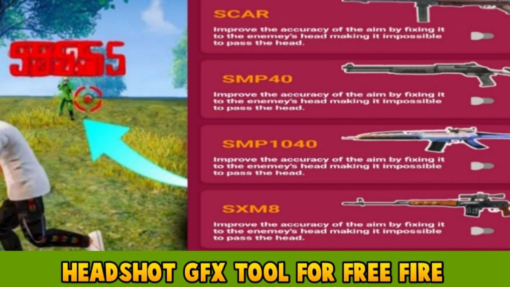 Headshot GFX Tool For Free Fire