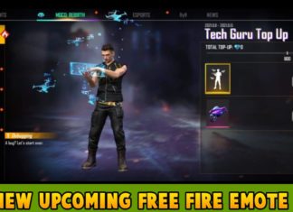 Latest Upcoming Emote In Free Fire 2022 Debugging Emote