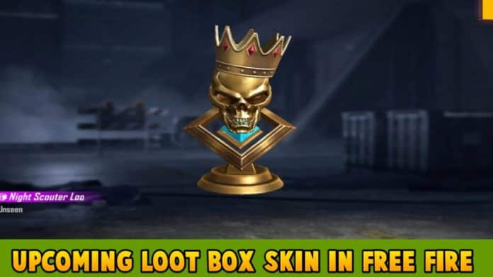 Upcoming Loot Box Skin In Free Fire Night Scouter Loot Box