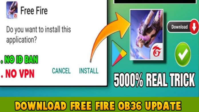 Download Free Fire OB36 In India