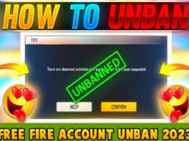 How to Unban Free Fire Account In 2023?