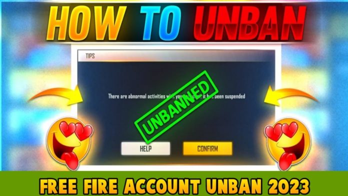 How to Unban Free Fire Account In 2023?