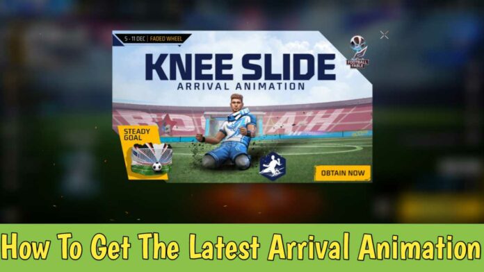 How To Get The Latest Arrival Animation In Free Fire – The Knee Slide