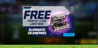 How To Get A Premium Loot box Skin For Free In Free Fire