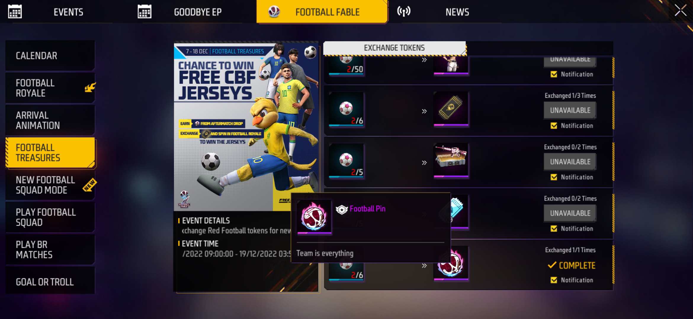 How To Get A Free Premium Jersey From Jersey Royale In Free Fire