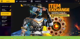 How To Exchange Items In Free Fire In New Event – Item Exchange
