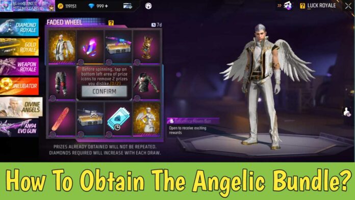How To Obtain The Angelic Bundle From Faded Wheel In Free Fire This Week
