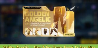 Golden Angelic – New Token Tower Event In Free Fire