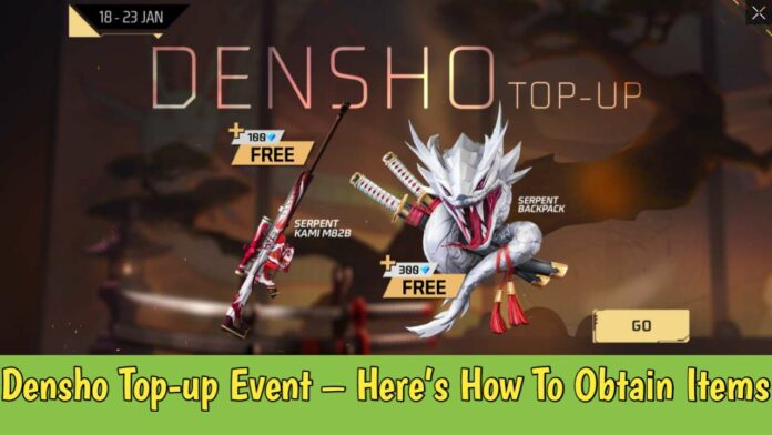 Densho Top-up Event – Here’s How To Obtain Items