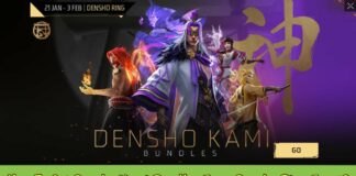 How To Get Densho Kami Bundles From Densho Ring Event In Free Fire